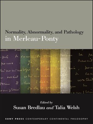 cover image of Normality, Abnormality, and Pathology in Merleau-Ponty